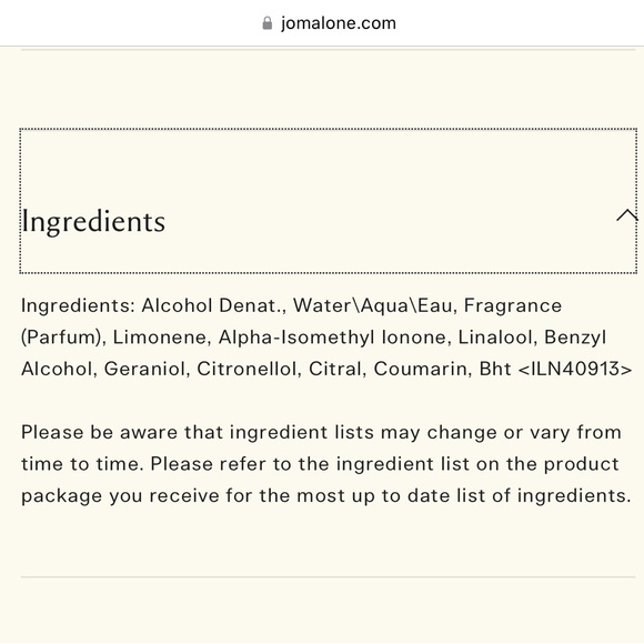 (Final Price) Jo Malone Wood Sage & Sea Salt cologne- 3.4 fl oz. 100ml - Picture 10 of 10